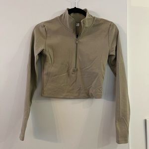 Sunday Best, cropped long sleeve